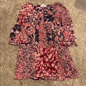 Girls hippie rose dress